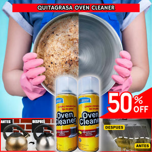 OVEN CLEANER | ESPUMA QUITA GRASA 50% DSCTO